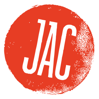 JAC Logo Stamp_Red Orange_Tilt