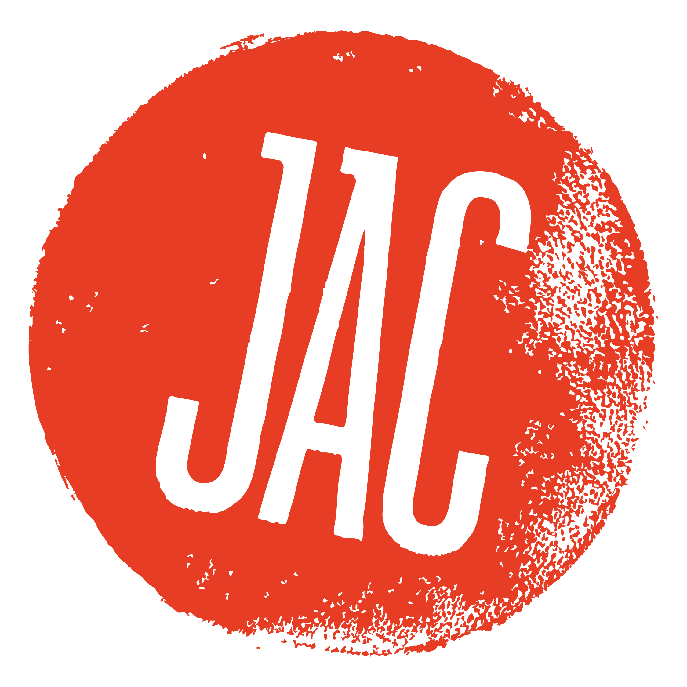 JAC Logo Stamp_Red Orange_Tilt