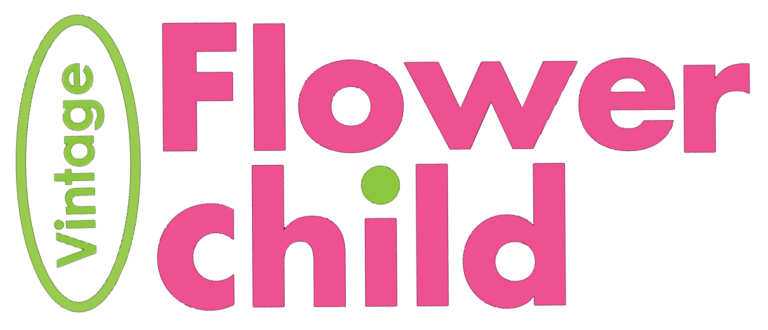 flower child vintage logo